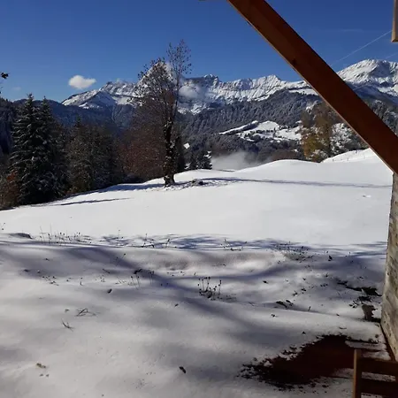 Solitude Mountain Quiet & Private Parking * Flumet